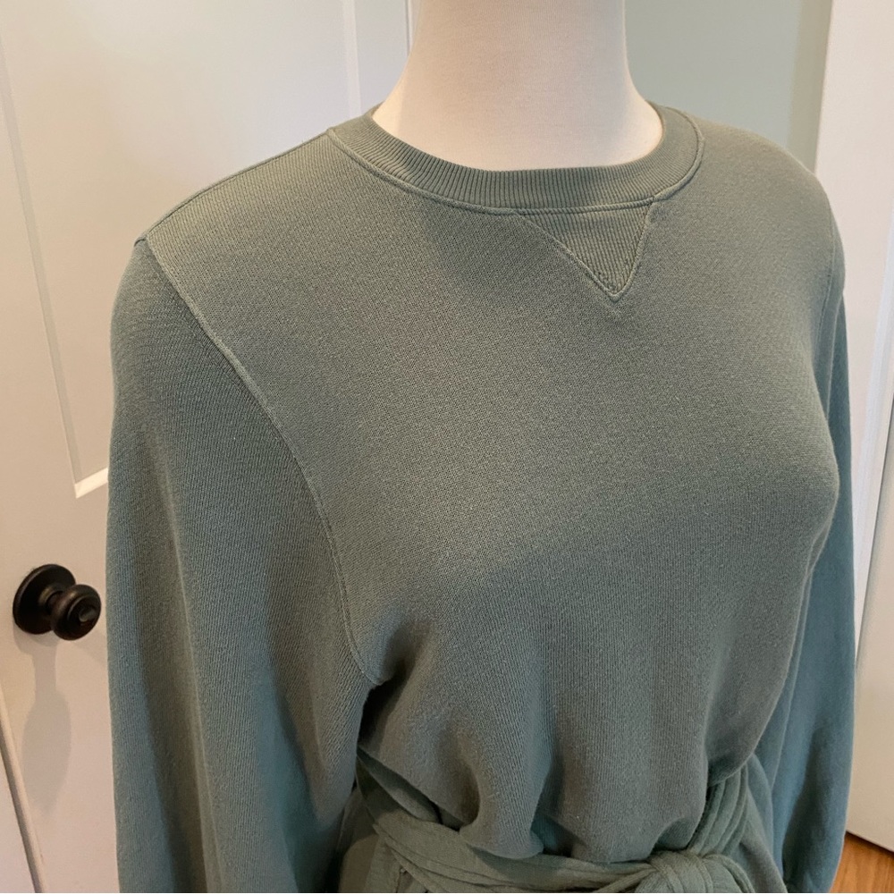 Sincerely Jules for Bandier Belted Sweatshirt Dress with Pockets!! - Size S - Picture 4 of 12